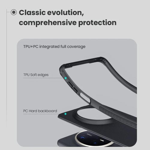 Funda Magnética Nillkin Frosted Shield Pro para Huawei Mate 70 Pro/70 Pro+ (Negra)