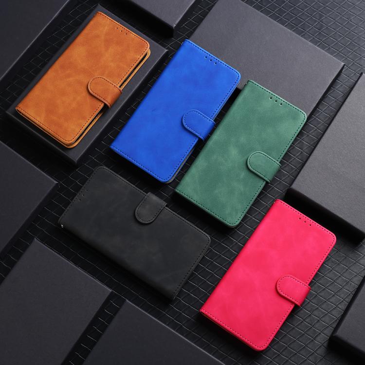 Funda de Cuero con Tapa Magnética para Cubot Max 5 Skin Feel (Negra)