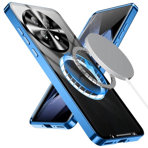 Funda Metal Esmerilado con Imán Magsafe para OnePlus 13 (Azul)