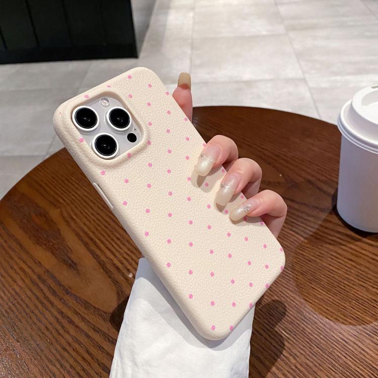 Funda de Silicona Dopamine para iPhone 12 con Lunares (Azul)