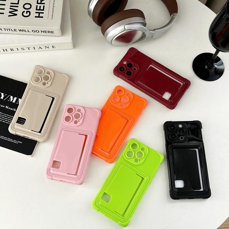 Funda TPU con Ranura para Tarjeta Lateral iPhone 11 (Blanca)