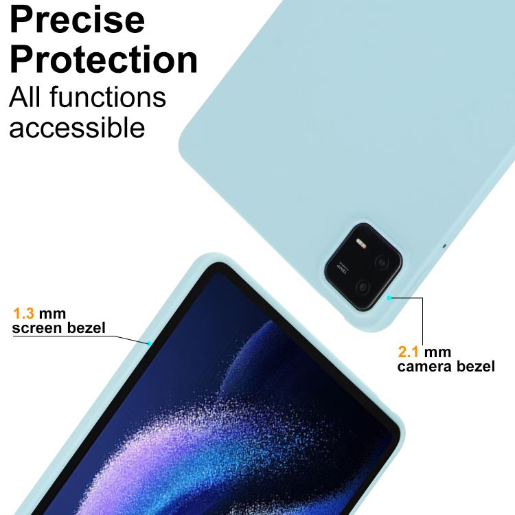 Funda de TPU para Tableta con Spray de Aceite y Agradable para la Piel para Redmi Pad Pro (Azul)