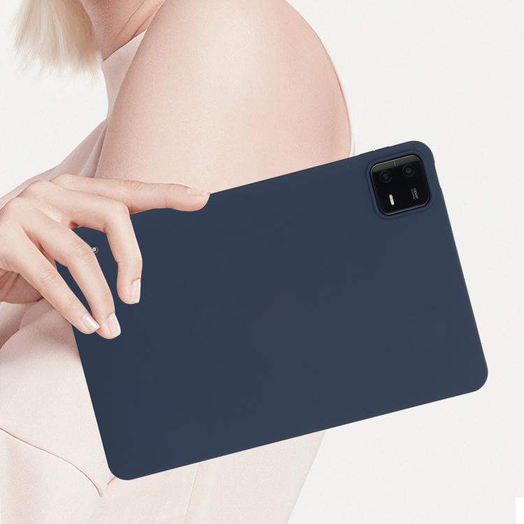 Funda para Tableta de TPU con Revestimiento En Aerosol de Aceite y Agradable para la Piel para Redmi Pad Se 4G de 8,7 Pulgadas (Azul Real)