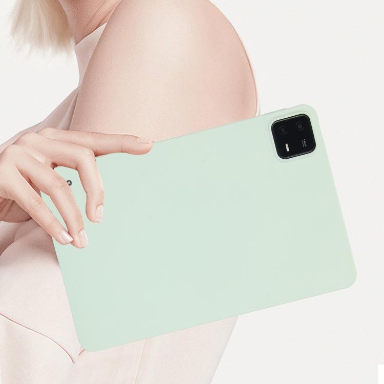 Funda de TPU para Tableta con Spray de Aceite y Agradable para la Piel para Xiaomi Pad 7 Pro (Verde Menta)