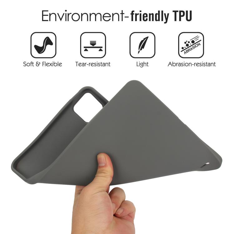 Funda de TPU para Tableta con Spray de Aceite y Agradable para la Piel para Xiaomi Pad 7 Pro (Gris)