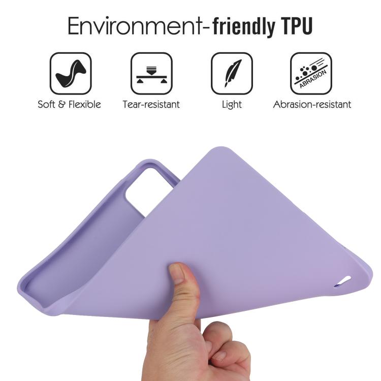 Funda de TPU para Tableta con Spray de Aceite y Agradable para la Piel para Xiaomi Pad 7 Pro (Morado)