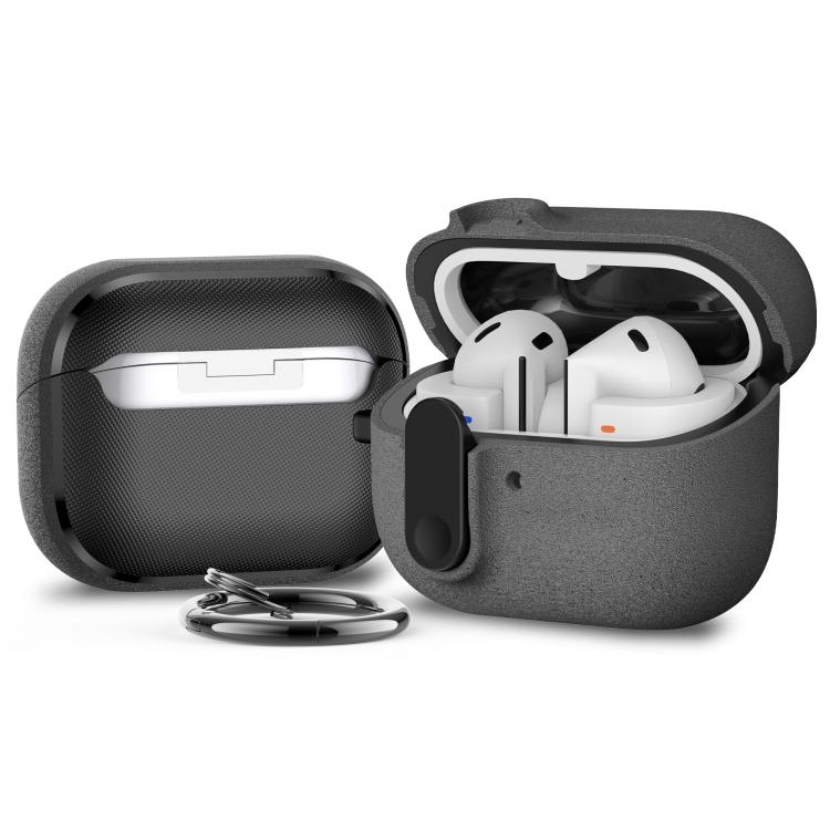 Funda Protectora para Auriculares Samsung Galaxy Buds3/3 Pro Mars con Cierre de Seguridad (Gris)