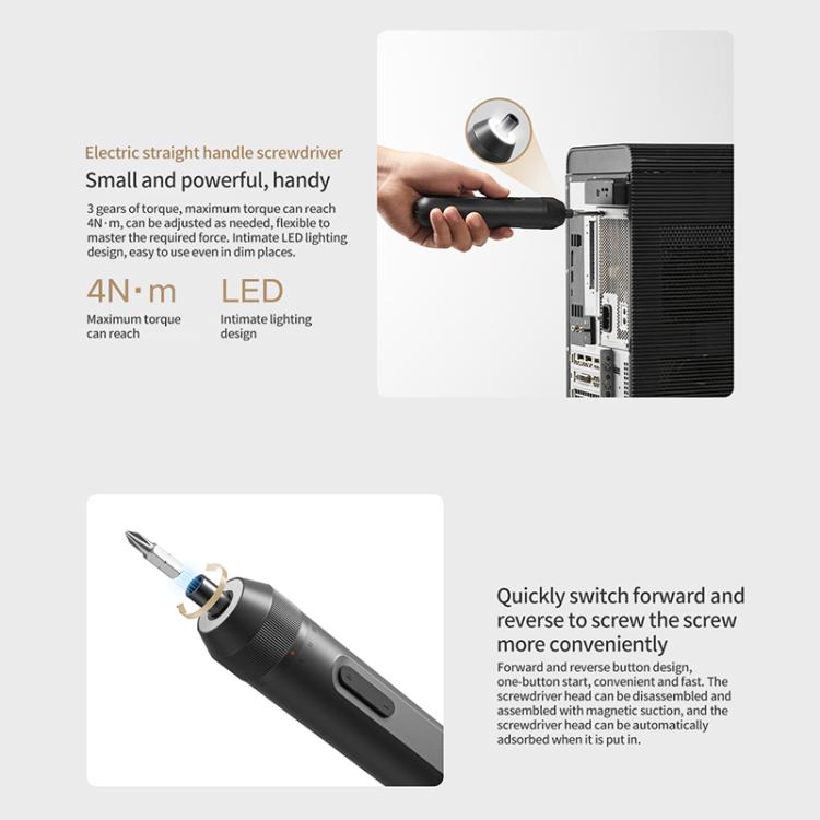 Gioco di Strumenti Elettrici Xiaomi Mijia (Nero)