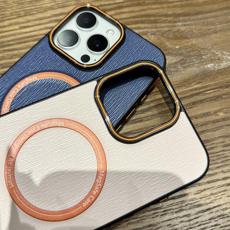 Funda para Teléfono Magsafe iPhone 12 Textura Madera Imitación (Negra)