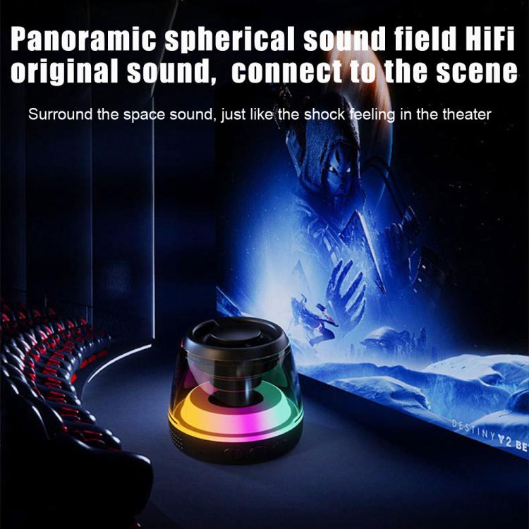 Altavoz Bluetooth Inteligente M2 con Luz RGB, Altavoz Magnético y Soporte para Teléfono (Blanco)