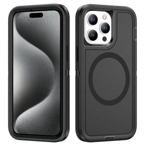 Funda Magnética iPhone 15 Pro Max Life Resistente al Agua con Protección Magsafe (Negra)