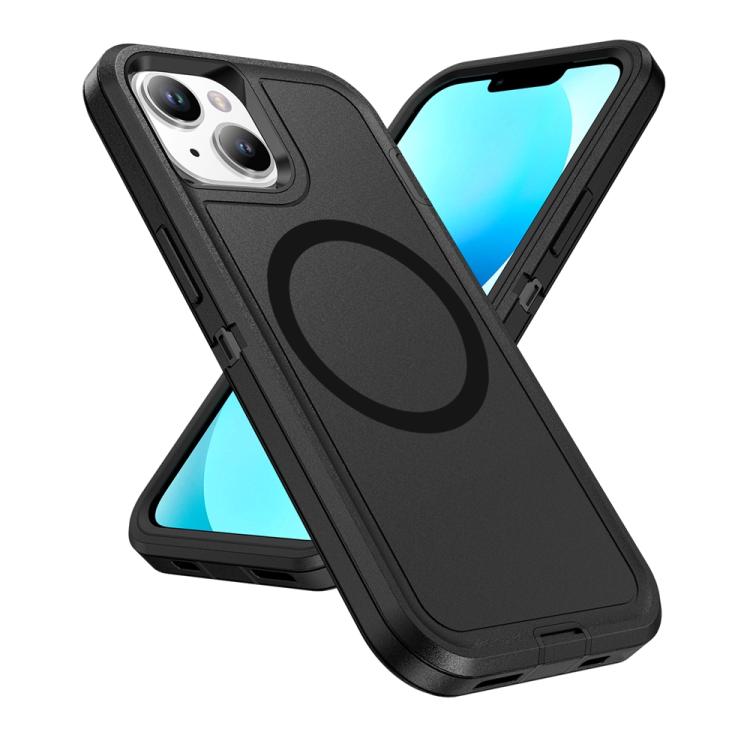Funda Magnética para iPhone 13/14 Resistente al Agua y Magsafe (Negra)