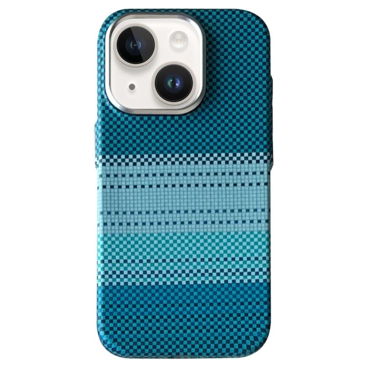Estuche para Teléfono iPhone 14 con Marco de Protección de Lente de Metal Magsafe (Verde Luna)