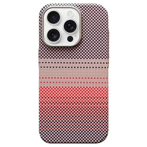 Estuche para Teléfono Magsafe iPhone 13 Pro Marco Protección Lente Metal (Gris Atardecer)