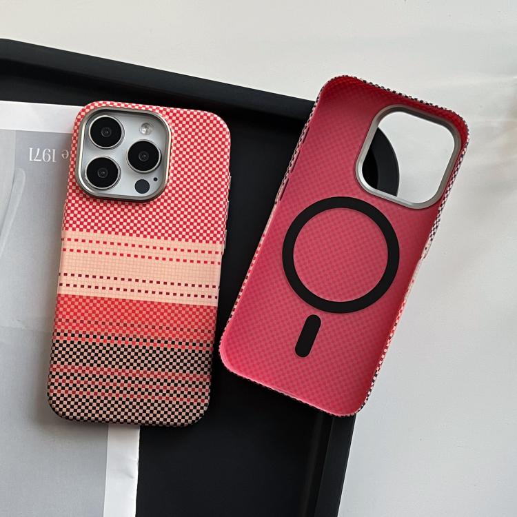 Estuche para Teléfono Magsafe iPhone 13 Pro Marco Protección Lente Metal (Gris Atardecer)