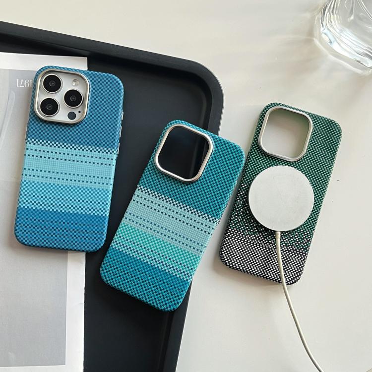 Estuche para Teléfono Magsafe iPhone 15 Plus Marco Protección Lente Metal (Verde Arena)