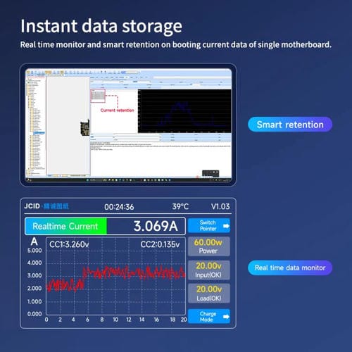 Current Analyzer JCID iBooter Surface Series (2013-2024) (Black)