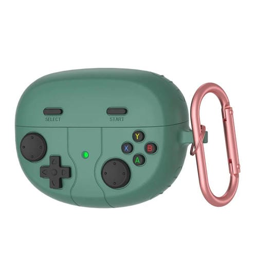 Estuche de Silicona para Auriculares Bose Ultra Open Earbuds Estilo Consola Retro (Verde)