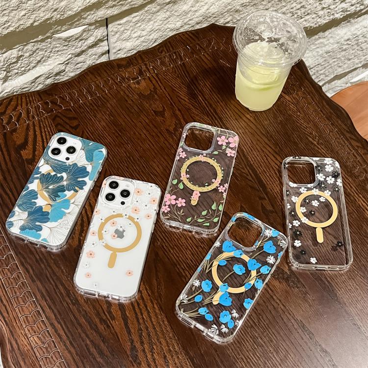 Funda para Teléfono Imd Magsafe iPhone 14 Laminado Doble Cara (Hojas)