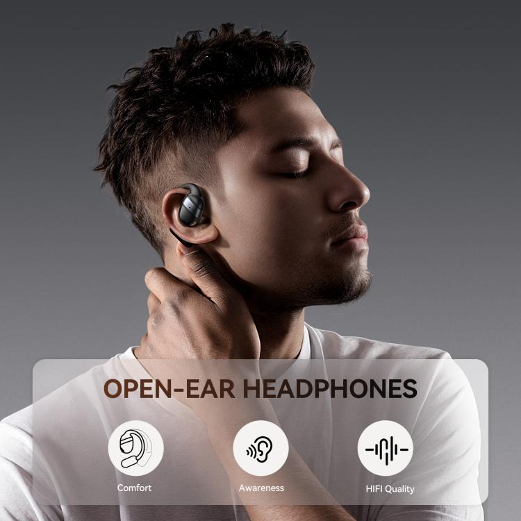 Auriculares Bluetooth Inalámbricos Joyroom Openfree Jr-Oe4 De Oído Abierto (Negro)