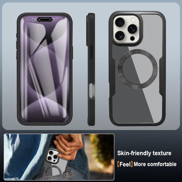 Funda para teléfono Apple iPhone 11 Pro con Magsafe y textura de CD (Azul)