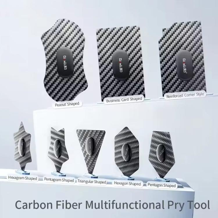 Outil de levier multifonctionnel en fibre de carbone à haute résistance Qianli en forme d'hexagramme