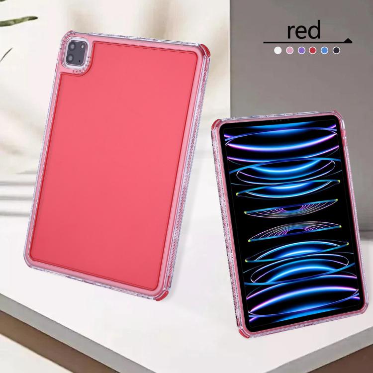 Funda híbrida para iPad Pro 11 (2024) Dream TPU y PC 3 en 1 (Roja)