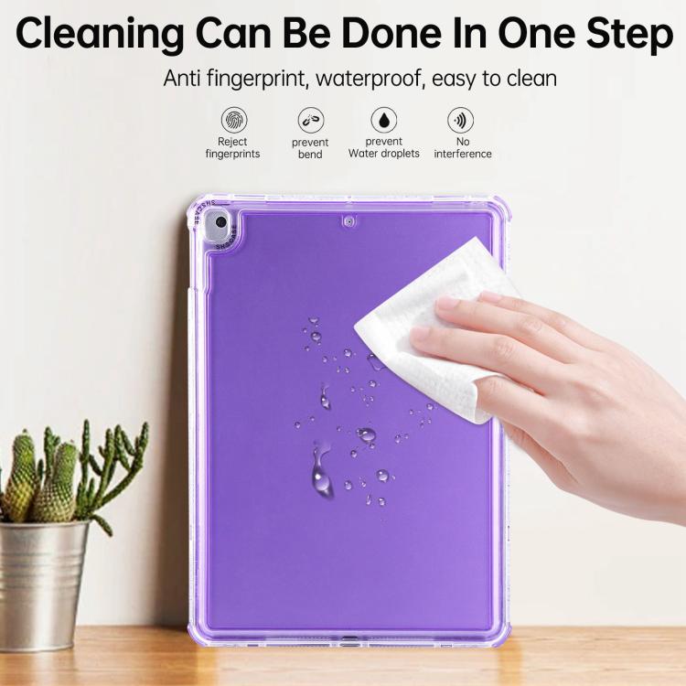 Funda Híbrida TPU para Tableta Dream 3 En 1 iPad 10.2 2021/2020/10.5 2019 (Morada)