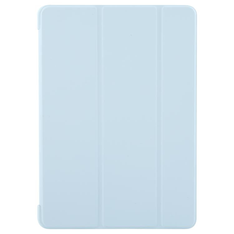 Funda de Cuero Gebei para iPad 10.2 2021/2020/2019 con Tapa a Prueba de Golpes y 3 Pliegues (Azul Cielo)