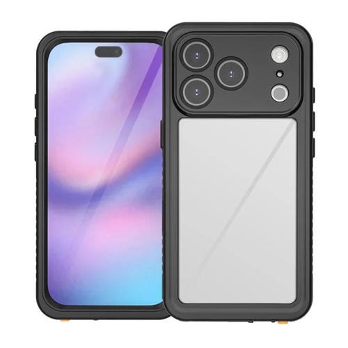 Funda impermeable RedPepper para iPhone 17 Pro (negra)