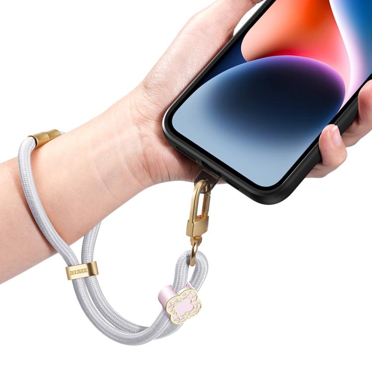 Cordón ajustable para teléfono Dux Ducis Garden Begonia (Gris)