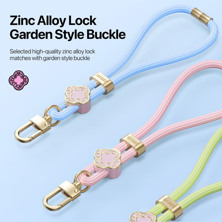 Cordón Ajustable para Teléfono Dux Ducis Garden Begonia Función Corto (Azul Cielo)