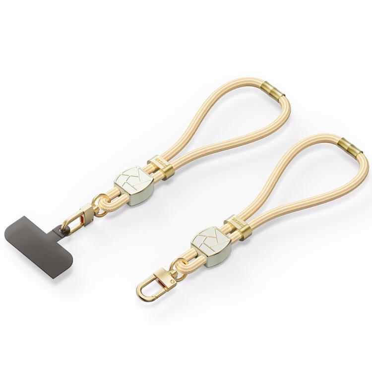 Cordón Ajustable para Teléfono Dux Ducis Serie Garden Diseño Hielo Roto (Amarillo Esmaltado)