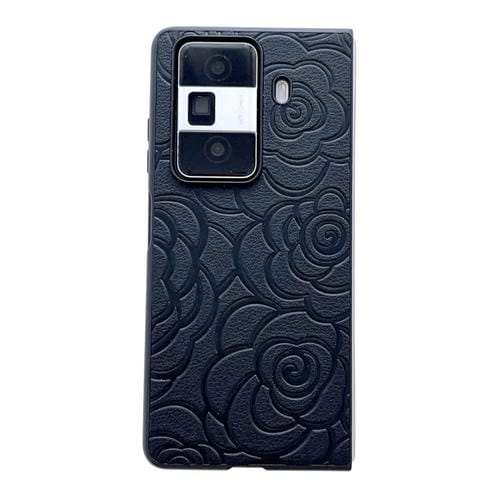 Funda Protectora Honor Magic Vs3 con Estampado de Camelia (Negra)
