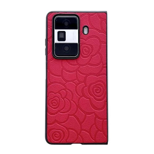 Funda Protectora Honor Magic Vs3 con Estampado Camelia Impression (Roja)