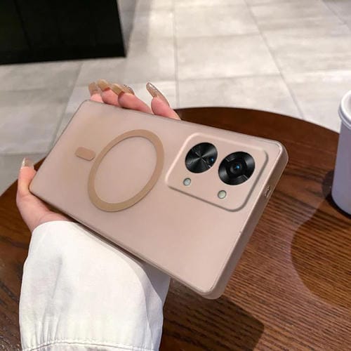 Funda para Teléfono OnePlus Nord 2T Protección Frío y Hielo (Dorada)