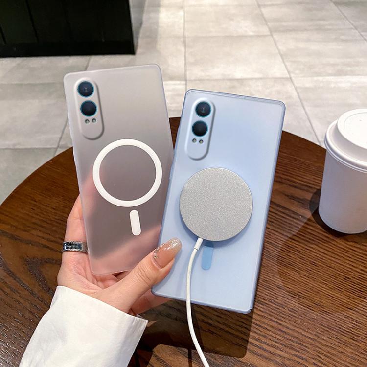 Funda para OnePlus Nord CE 4 Lite 5G con Protección contra Frío y Hielo, Orificio Fino y Magsafe (Blanca)