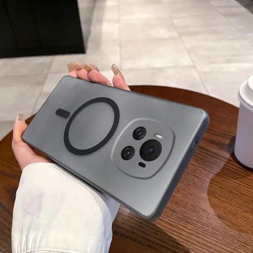 Funda para Teléfono PC Honor Magic6 Protección contra Frío y Hielo (Transparente y Negra)