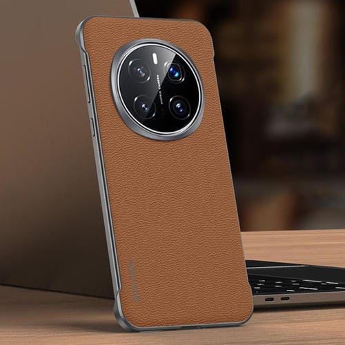 Funda Híbrida Cuero de Vaca Sulada para Honor Magic7 Pro sin Marco (Marrón)