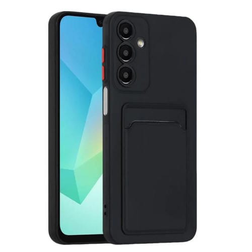 Funda TPU Samsung Galaxy A16 4G/5G Ranura para Tarjeta a Prueba de Golpes (Negra)