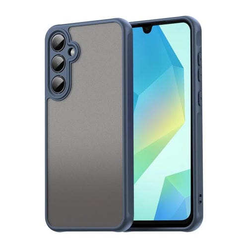 Funda para Teléfono Samsung Galaxy A16 5G Fan Dun Series TPU Híbrida PC Esmerilada (Azul)