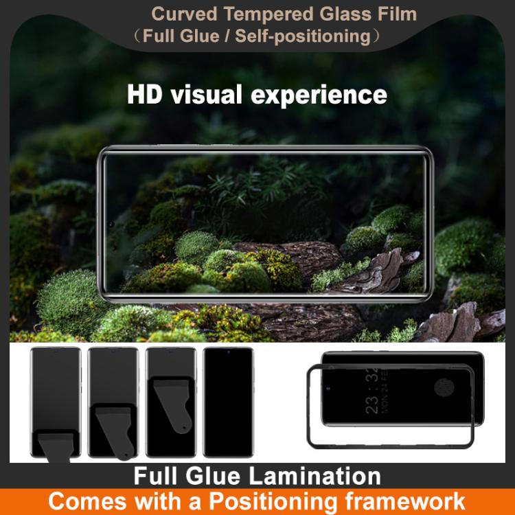 Película de Vidrio Templado Curvo 3D Imak para OnePlus 13 con Pegamento Completo