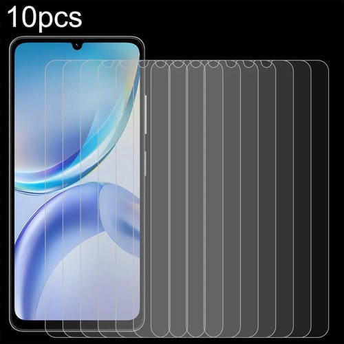 10 películas de vidrio templado 9H 2.5D de 0,26 mm para ZTE Blade A36 4G
