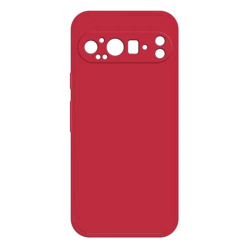 Funda Silicona Líquida Imitación para Google Pixel 9 Pro (Roja)
