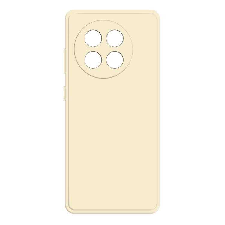 Funda de Silicona Líquida Imitación para OnePlus 13R (Blanca)