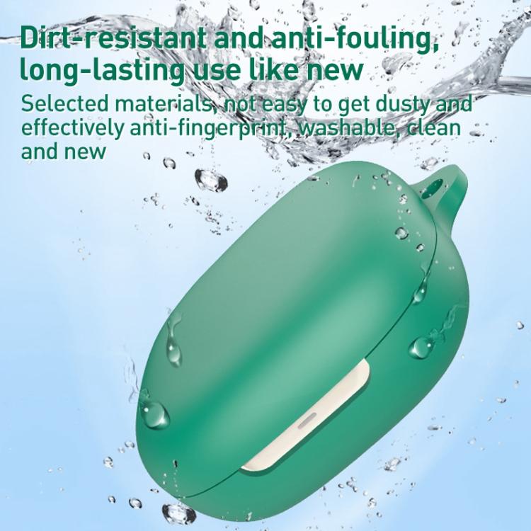 Funda Protectora Silicona para Auriculares Inalámbricos Shokz Openfit 2 T920 (Verde Oscuro)