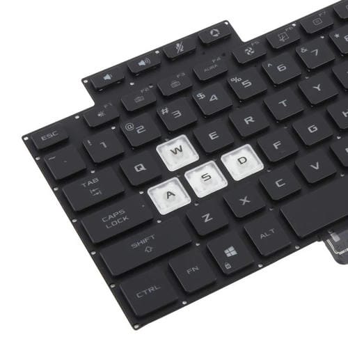 Teclado Retroiluminado Asus Tuf Air Fx516 Fx516P Fx516Pr Fx516Pm Fa516 (Preto) (Versão EUA)
