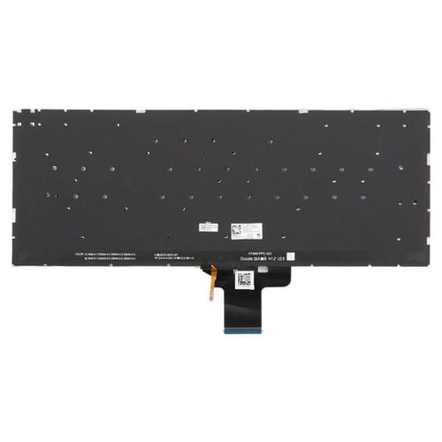 Hintergrundbeleuchtete Tastatur Asus Vivobook Pro 14X Modelle M7400 M4700 M4700Qc M4700PC M7600 M3400 M3401 M3401Q X7400 X3400 X3400P K3400P (Grau)