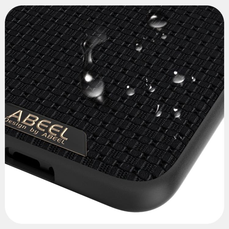 Funda de cuero con micro relieve MagSafe 6D para Huawei Pura 80 5G (marrón)
