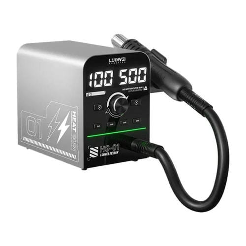 Entlöten und Nacharbeiten BGA Station Luowei HG-01 mit intelligenter digitaler Heißluftpistole 800 W (US-Stecker)